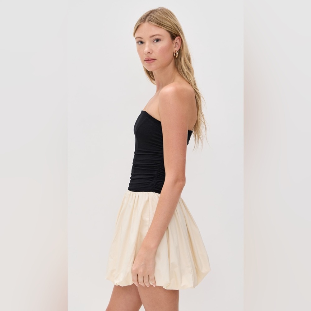 NWOT Anthropologie Moon River Strapless Bubble Dress